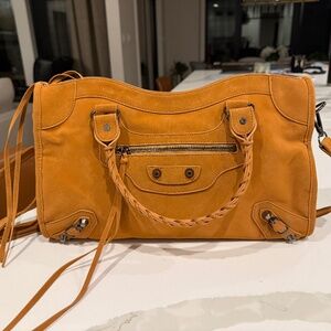 Calfskin leather handbag - Never used